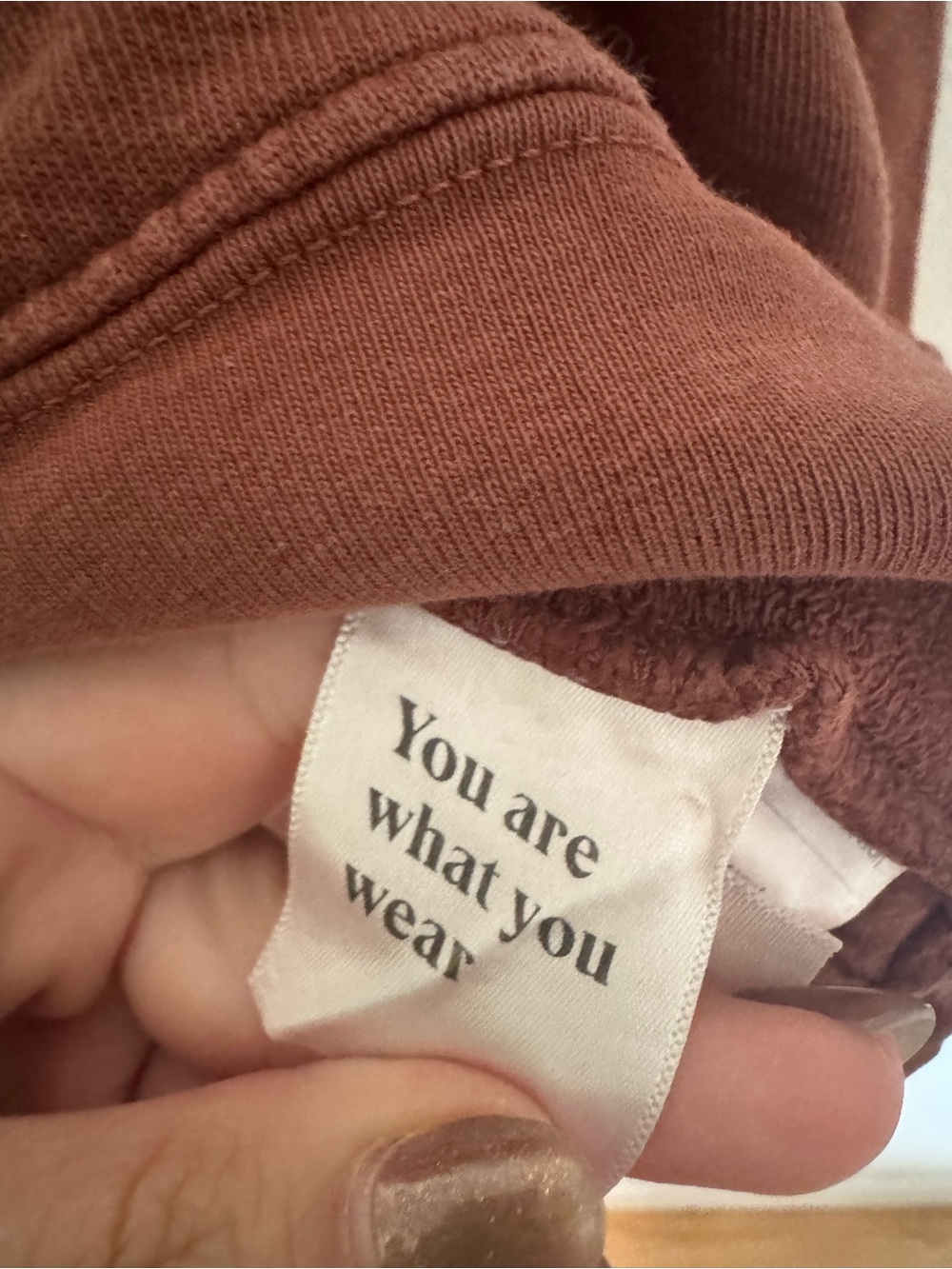 MATE the Label Organic Cotton Terry Sweat Set Joggers Crewneck Small SEE PHOTOS - Picture 9 of 9